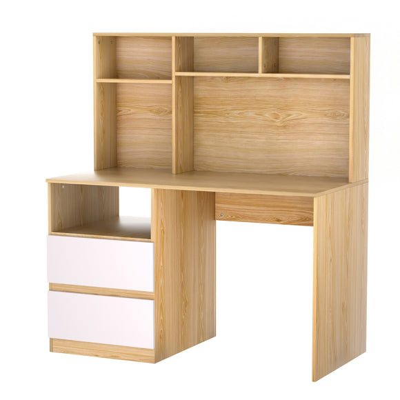 Artiss Computer Desk Office Study Desks Table Bookshelf Drawer
