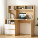 Artiss Computer Desk Office Study Desks Table Bookshelf Drawer-7