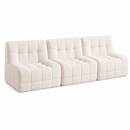 Artiss Set of 3 Sofa Modular Boneless Couches No Assembly White-1