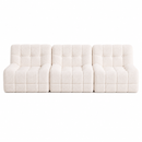 Artiss Set of 3 Sofa Modular Boneless Couches No Assembly White-3