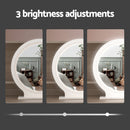 Artiss Dressing Table Set Stool LED Mirror Pine-6