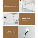 Artiss Buffet Sideboard Cabinet Cupboard Pantry Storage Shelves Hutch White-8