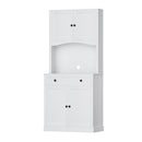 Artiss Buffet Sideboard Cabinet Cupboard Pantry Storage Shelves Hutch White-2
