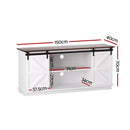 Artiss Buffet Sideboard Storage Cabinet Kitchen Cupboard Sliding Doors White-3