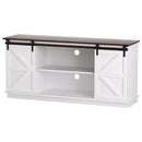 Artiss Buffet Sideboard Storage Cabinet Kitchen Cupboard Sliding Doors White-1