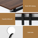 Artiss Buffet Sideboard Storage Cabinet Kitchen Cupboard Sliding Doors White-7