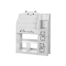 Keezi 4 Tiers Kids Bookshelf Storage Children Bookcase Toy Organiser Display-3