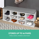 Artiss Shoe Rack Storage Cabinet Bench BOA-4