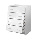 Artiss 4 Chest of Drawers - ANDES White-3