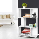 Artiss Bookshelf 3 Tiers - NINA White-8