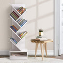 Artiss Tree Bookshelf 7 Tiers - ECHO White-1