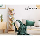 Artiss Tree Bookshelf 9 Tiers - ECHO Oak-8