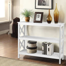 Artiss Console Table 3-tier White Polly-1