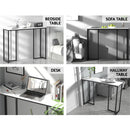 Artiss Console Table Marble Effect Frenisha-8