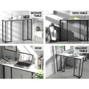 Artiss Console Table Marble Effect Frenisha-8