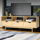 Artiss Wooden Scandinavian Entertainment Unit - Natural-1