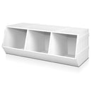 Keezi Kids Toy Box Bookshelf Storage Bookcase Organiser Display Stackable-9