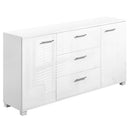 Artiss Buffet Sideboard High Gloss - White-1