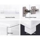 Artiss Buffet Sideboard High Gloss - White-7
