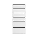 Artiss 6 Chest of Drawers Dresser Tallboy White-4