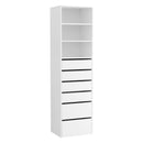 Artiss 6 Chest of Drawers Tallboy Cabinet White-1