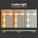 Artiss Dressing Table Vanity Desk Set Stool 12 Led Bulbs White-4