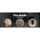 Artiss TV Cabinet Entertainment Unit 140cm Oak Ken-7