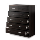 Artiss 6 Chest of Drawers - ANDES Walnut-3