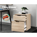 Artiss Filing Cabinet 2 Drawer Office Storage Organiser-6