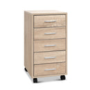 Artiss Filing Cabinet 5 Drawer Office Storage Organiser-3