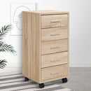 Artiss Filing Cabinet 5 Drawer Office Storage Organiser-1