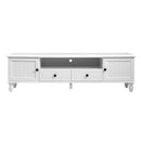 Artiss TV Cabinet Entertainment Unit 160cm White Kubi-5