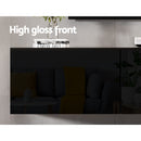 Artiss Floating Entertainment Unit TV Cabinet High Glossy Black 3 Cabinets 200CM-7