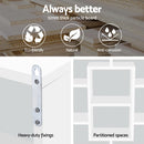 Artiss Floating Wall Shelves Bookshelf White-5