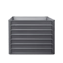 Green Fingers 2x Garden Bed 100x100x77cm Planter Box Raised Container Galvanised-4