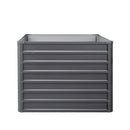 Green Fingers 2x Garden Bed 100x100x77cm Planter Box Raised Container Galvanised-4