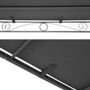 Instahut Gazebo Marquee 3m Outdoor Event Wedding Tent Camping Party Shade Iron Art Canopy Grey-3