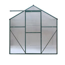 Green Fingers Greenhouse 1.9x1.9x1.83M Aluminium Polycarbonate Green House Garden Shed-3