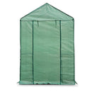 Green Fingers Greenhouse 1.2x1.9x1.9M Walk in Green House Tunnel Plant Garden Shed 4 Shelves-3