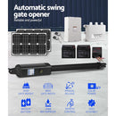 LockMaster Single Swing Gate Opener 500KG 40W Solar Panel-4