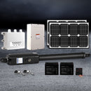LockMaster Single Swing Gate Opener 500KG 40W Solar Panel-8
