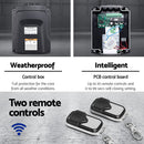 LockMaster Dual Swing Gate Opener 800KG 40W Solar Panel-4