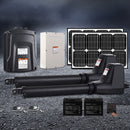 LockMaster Dual Swing Gate Opener 800KG 40W Solar Panel-7