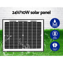 LockMaster Swing Gate Opener Auto 10W Solar Power Electric Remote Control 800KG-5