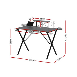 Artiss Gaming Desk Computer Desks 105CM - 0