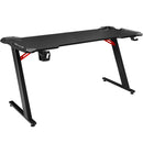 Artiss Gaming Desk Computer Desks LED Light 140CM-1
