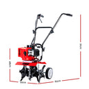 Giantz 65CC Tiller Rototiller Garden Cultivator 4 Blades Soil Power Rotary Hoe-2