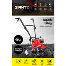 Giantz 65CC Tiller Rototiller Garden Cultivator 6 Blades Soil Power Rotary Hoe-4