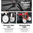 Giantz 65CC Tiller Rototiller Garden Cultivator 6 Blades Soil Power Rotary Hoe-6