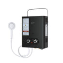 Devanti Portable Gas Water Heater LPG-powered System Black-1